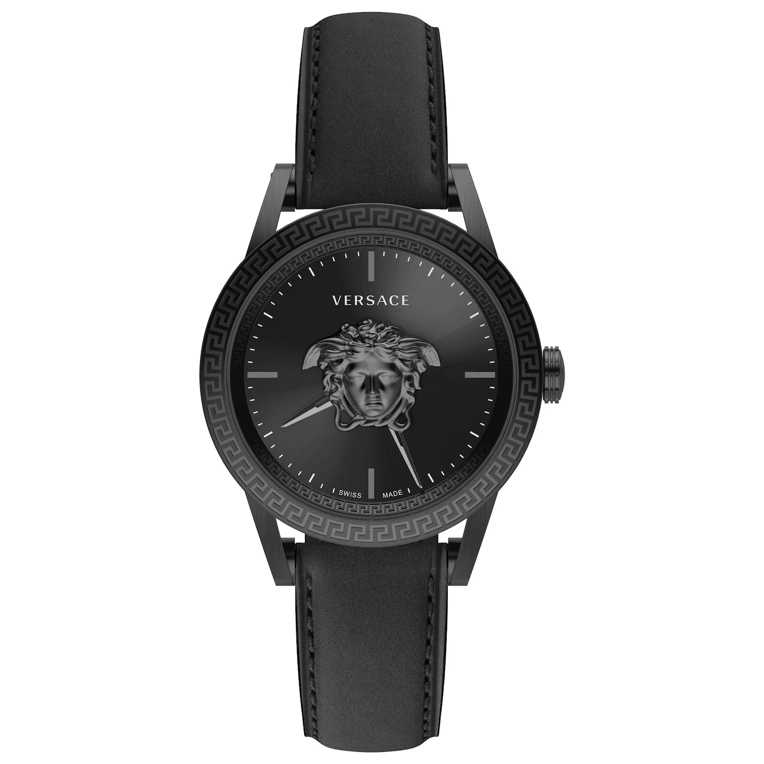 Versace Men's Watch Palazzo Empire 43mm IP Black