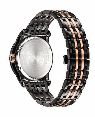 Versace Men's Watch Palazzo Empire Black Two-Tone Bracelet