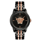 Versace Men's Watch Palazzo Empire Black Two-Tone Bracelet