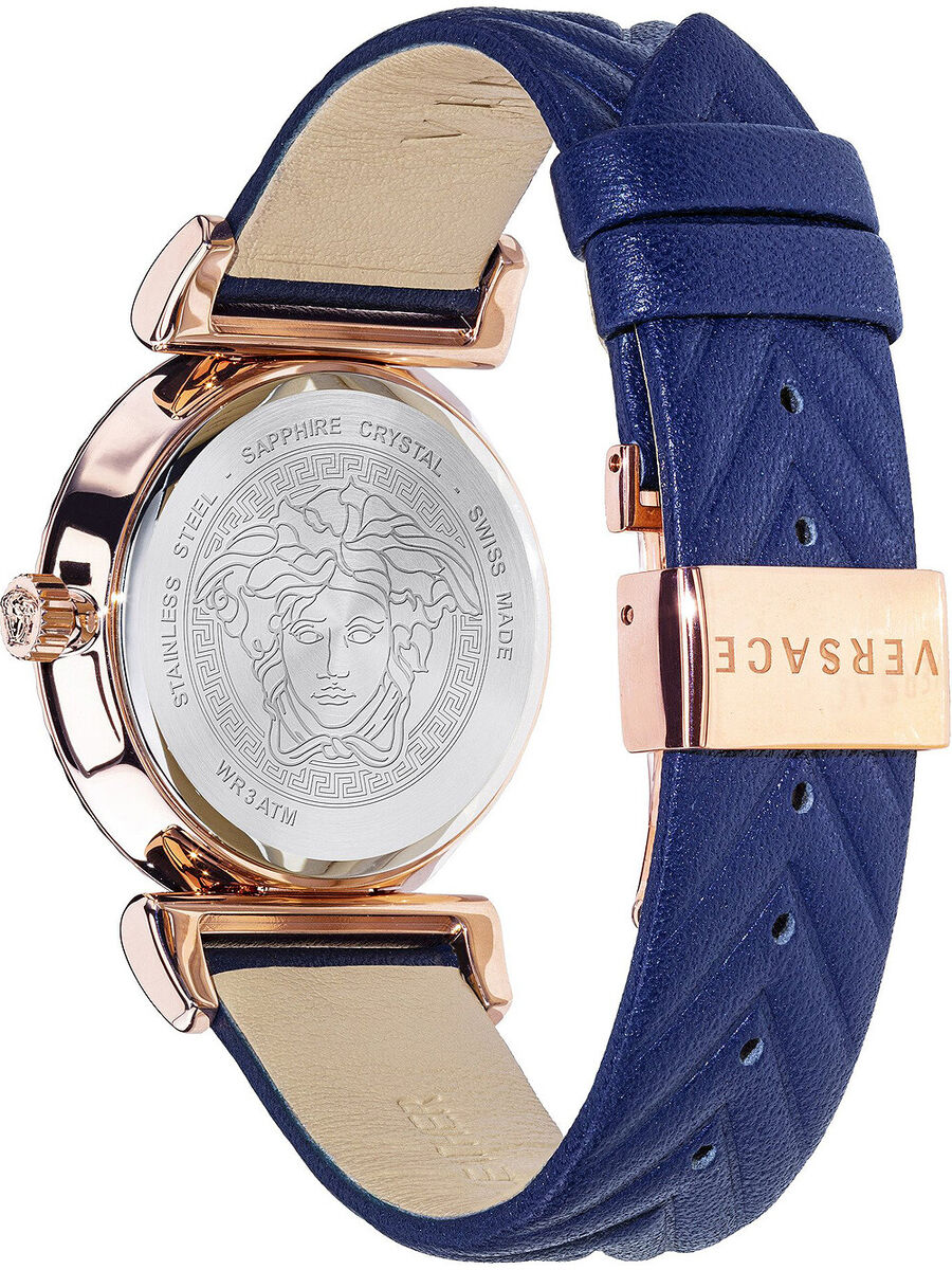 Versace Ladies Watch V-Motif 35mm Blue