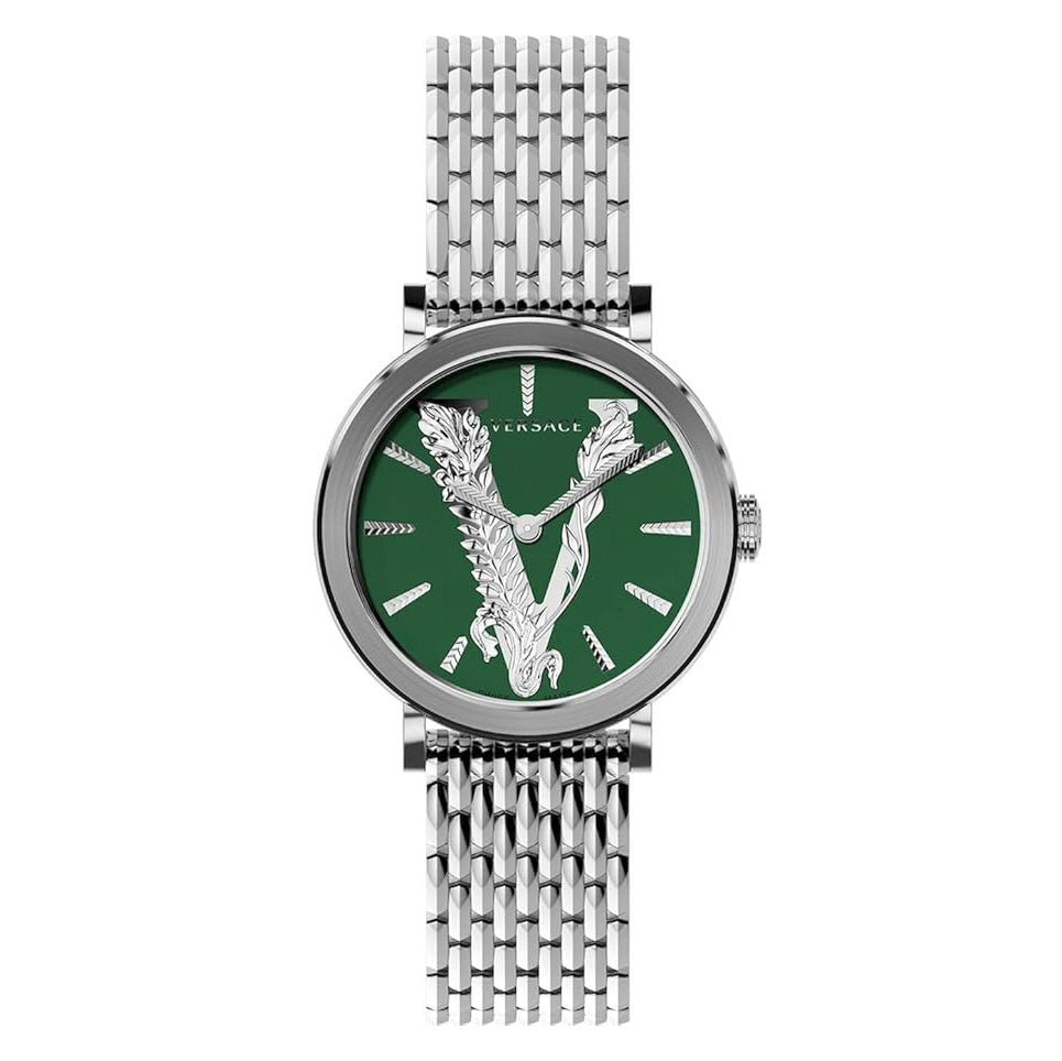 Versace Virtus 36mm Ladies' Green Watch
