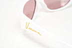 Versace Women's Sunglasses Cat Eye White/Pink