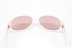 Versace Women's Sunglasses Cat Eye White/Pink