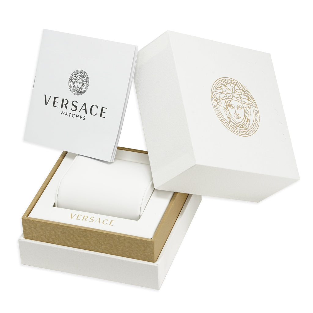 Versace Men's Watch Aion Chronograph 45mm Silver