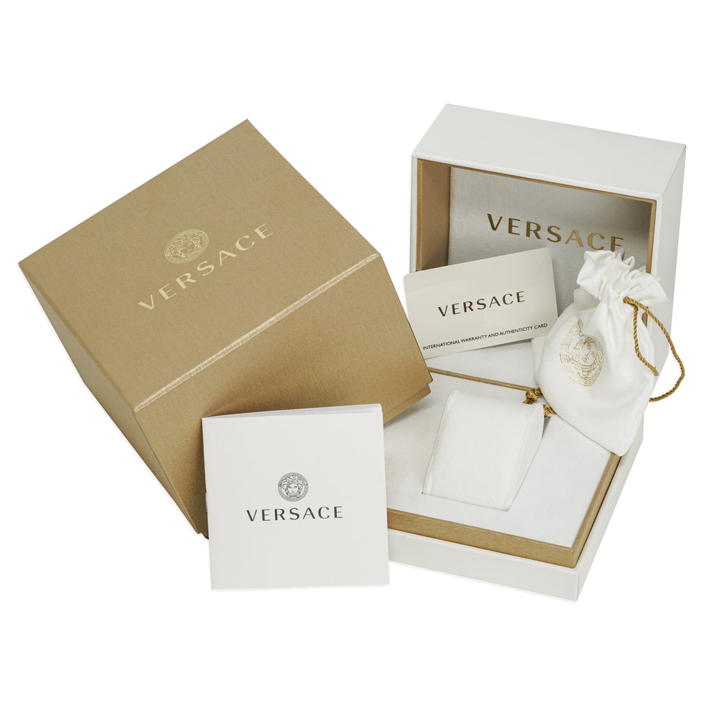 Versace Ladies Watch V-Flare Black Bracelet