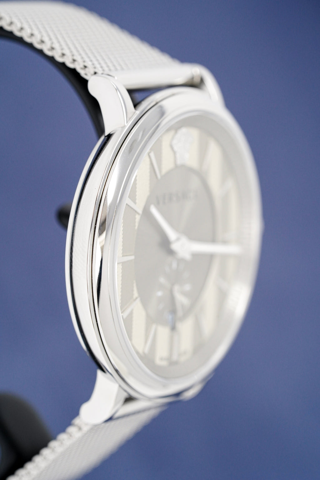 Versace V-Circle Small Seconds Silver