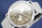 Versace V-Circle Small Seconds Silver