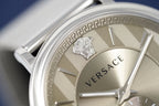 Versace V-Circle Small Seconds Silver