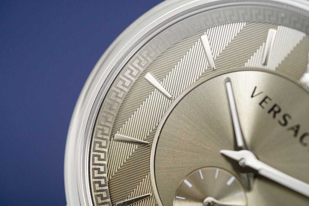 Versace V-Circle Small Seconds Silver