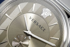 Versace V-Circle Small Seconds Silver