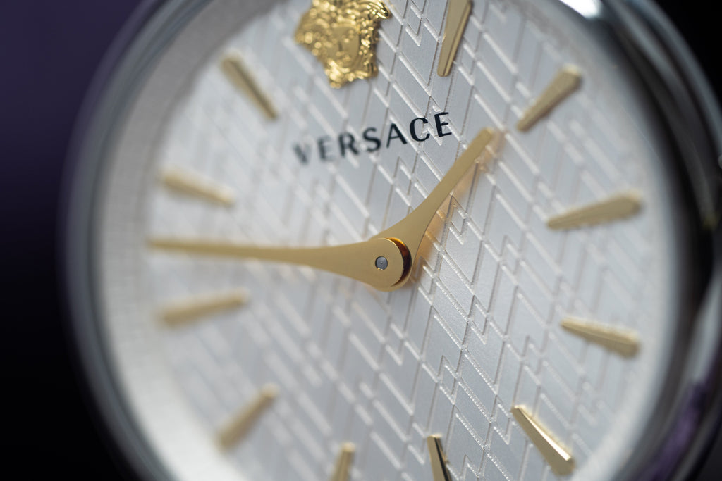 Versace Ladies Watch V-Circle 38mm Silver