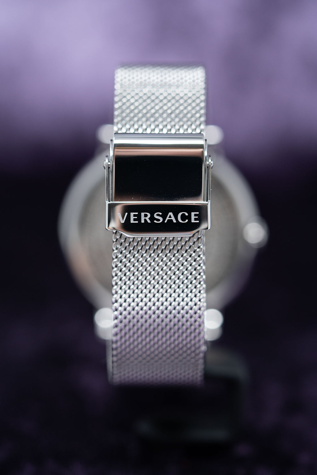 Versace Ladies Watch V-Circle 38mm Silver