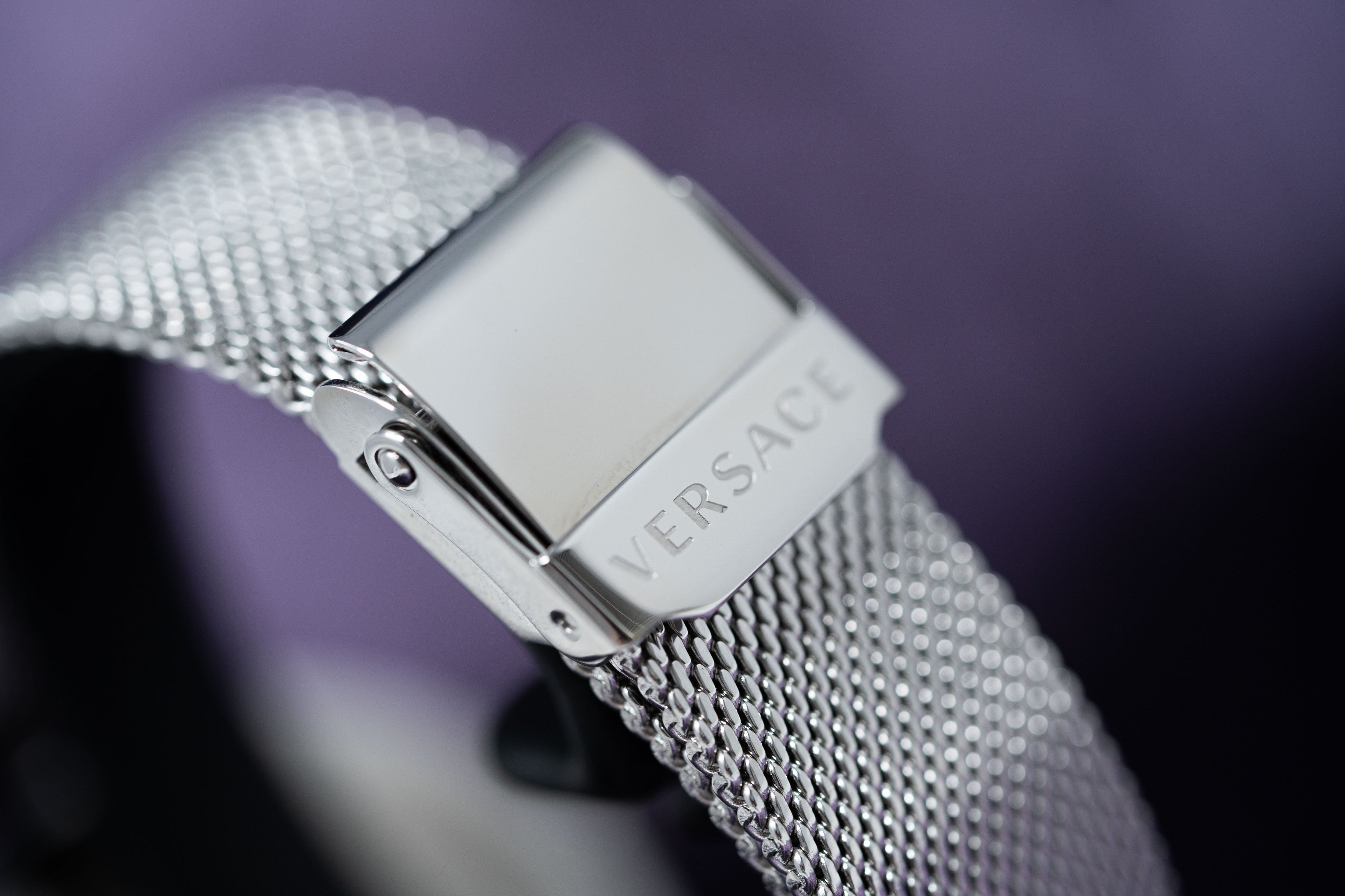 Versace Ladies Watch V-Circle 38mm Silver