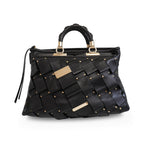 Versace Woven Tote Bag