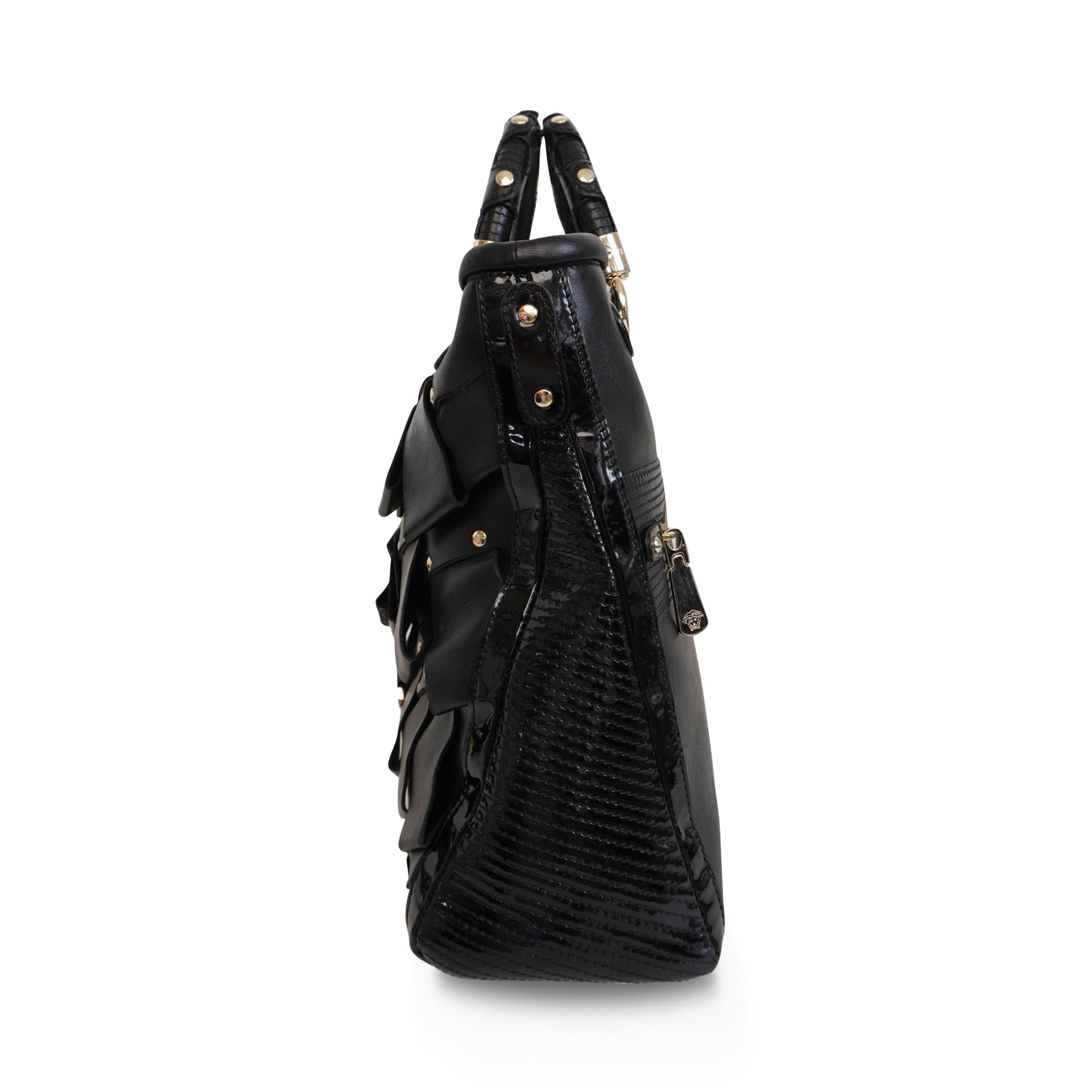 Versace Woven Tote Bag