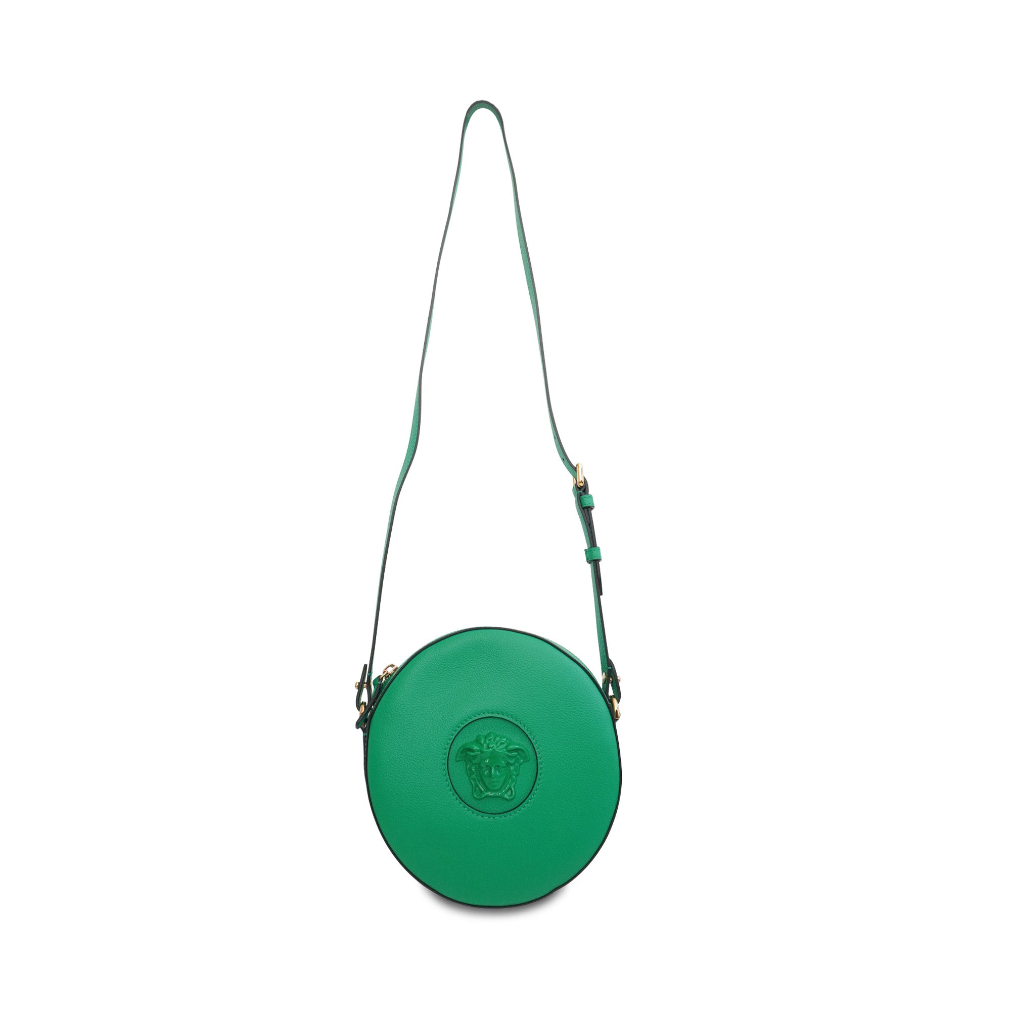 Versace 'La Medusa' Round Crossbody Bag