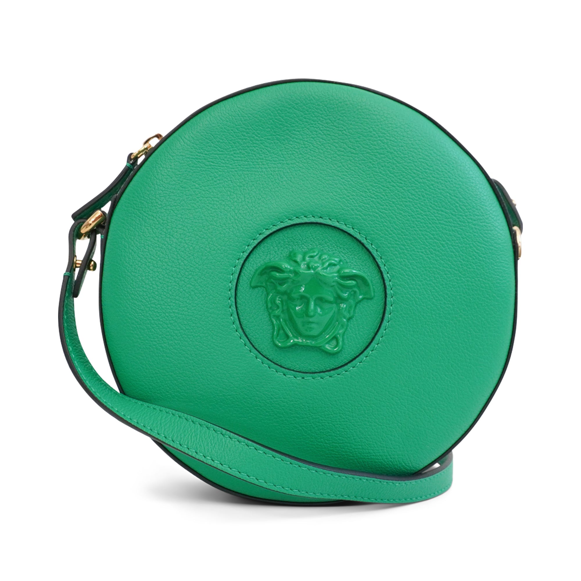 Versace 'La Medusa' Round Crossbody Bag