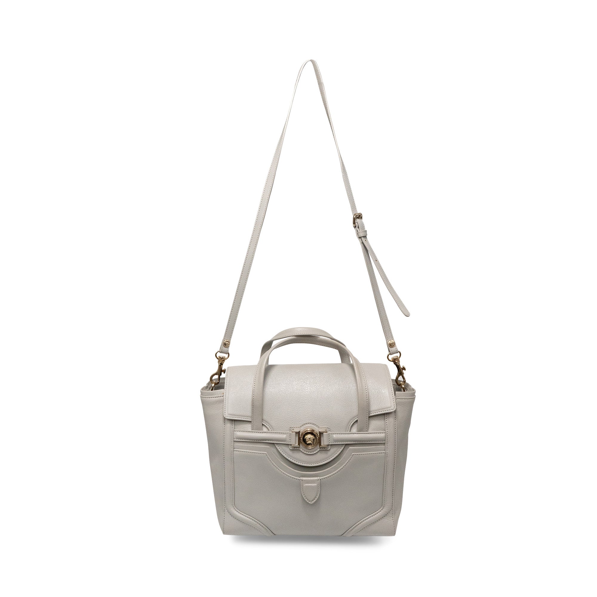 Versace ‘Medusa Flap’ Tote