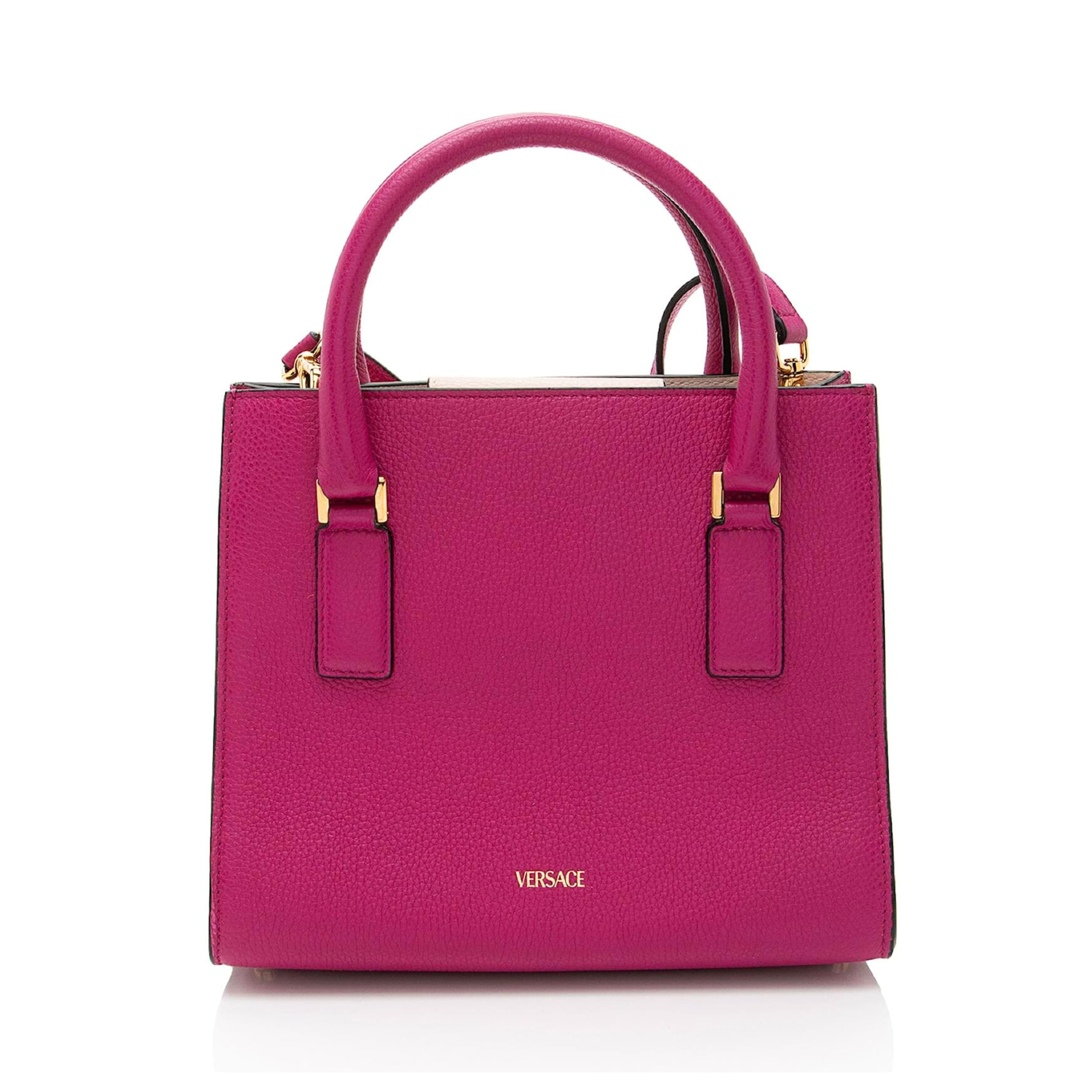 Versace 'Virtus Small' Top Handle Bag