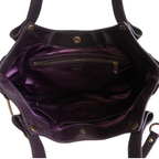 Versace 'Amethyst Eel' Shoulder Bag