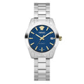 Versace Greca Classic Ladies’ Blue Silver Automatic Watch