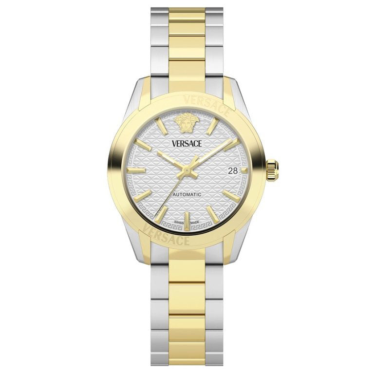 Versace Greca Classic 35mm Ladies’ Silver Gold Automatic Watch