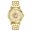 Versace V-Code Men's Gold Quartz Watch