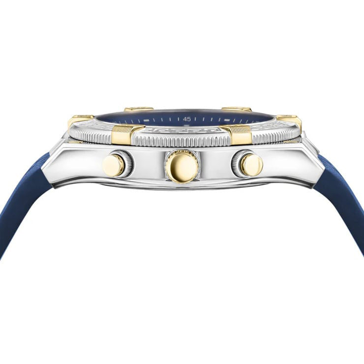 Versace Sporty Greca Chronograph Men’s Blue Watch