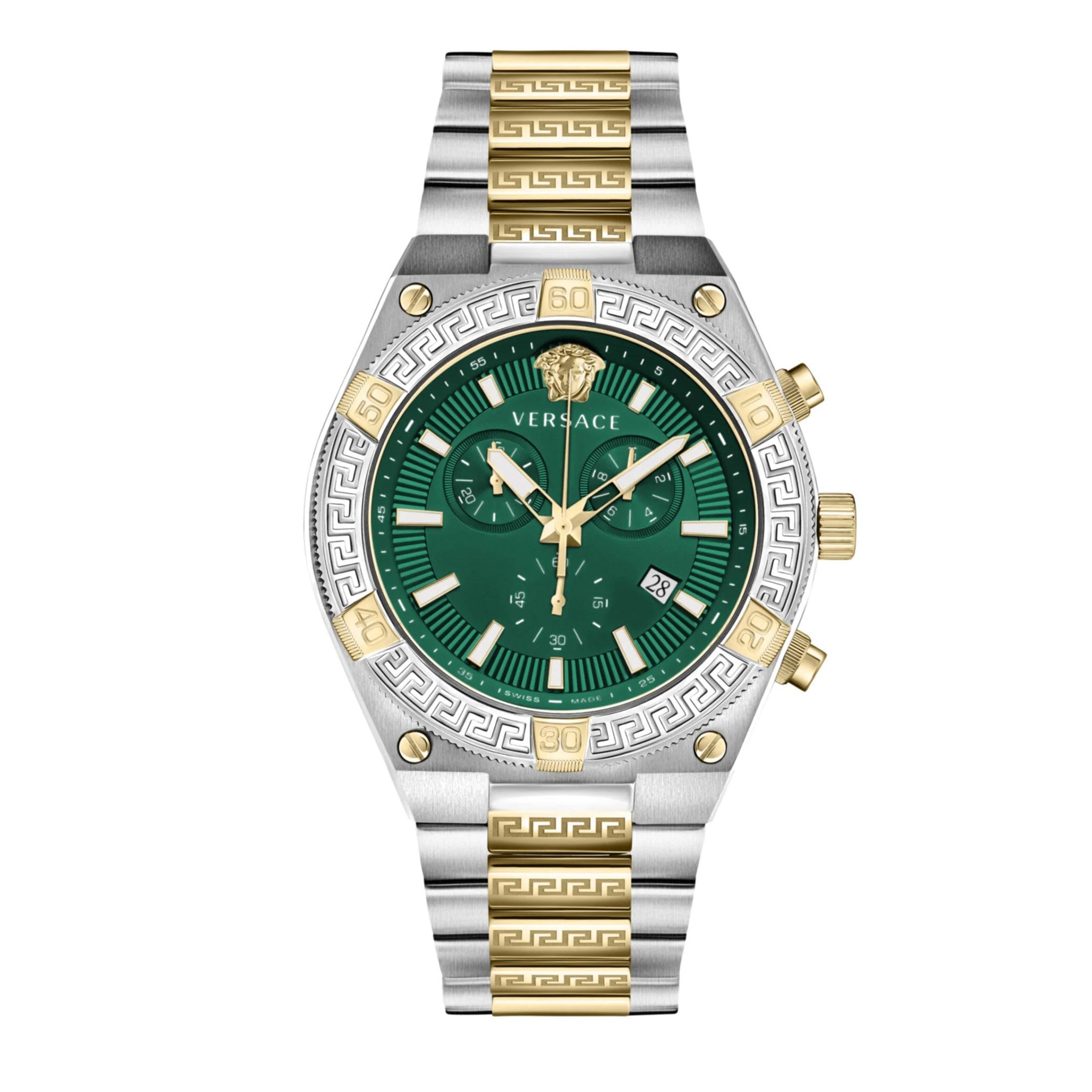 Versace Sporty Greca Chrono Green Men’s Watch