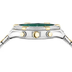 Versace Sporty Greca Chronograph Men’s Green Watch