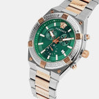 Versace V-Sporty Greca 46mm Chronograph Green Men’s Watch