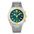 Versace V-Sporty Greca 46mm Green Silver Men’s Chronograph Watch