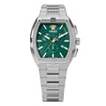 Versace Greca Sport 44mm Green Men’s Chronograph Watch