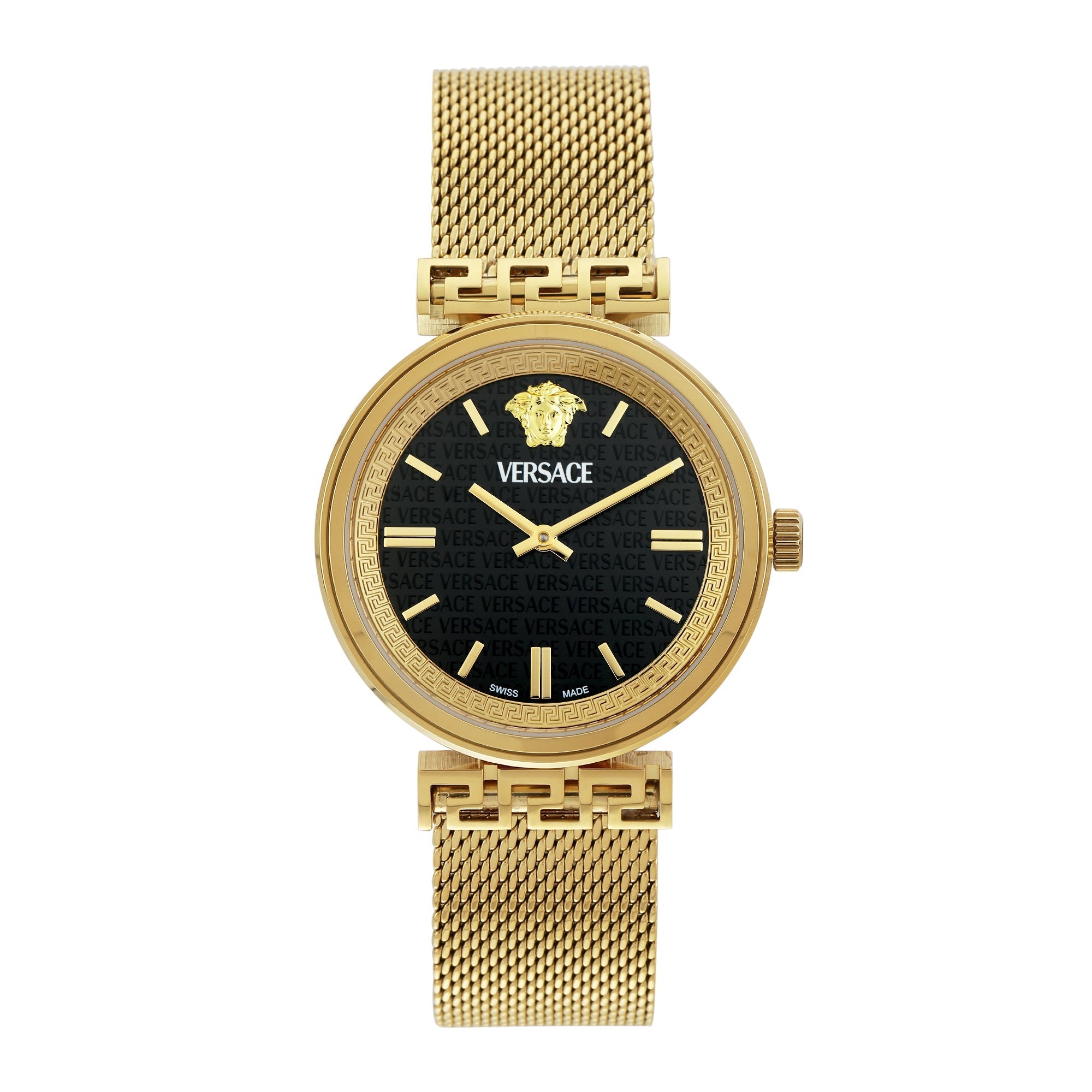 Versace Mythos Black Gold Quartz Ladies’ Watch