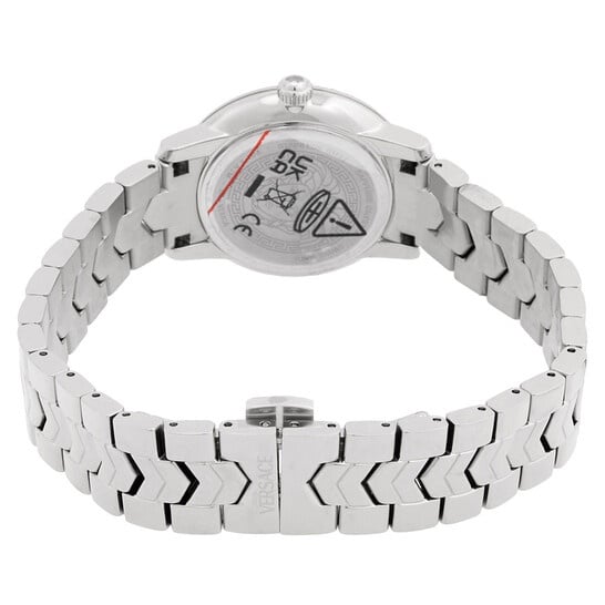 Versace V-Icon Women’s Turquoise Silver Watch