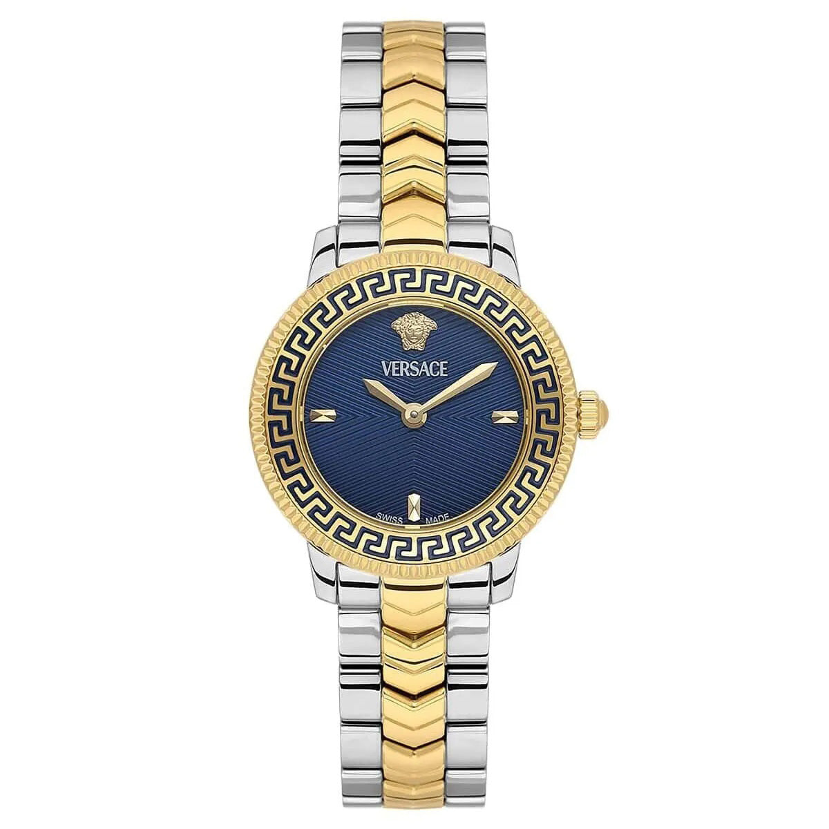 Versace V-Icon Blue Quartz Ladies’ Watch
