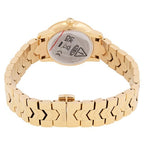 Versace V-Icon Ladies Black Gold Watch