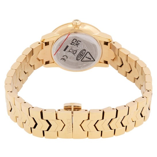 Versace V-Icon Women’s Black Gold Watch