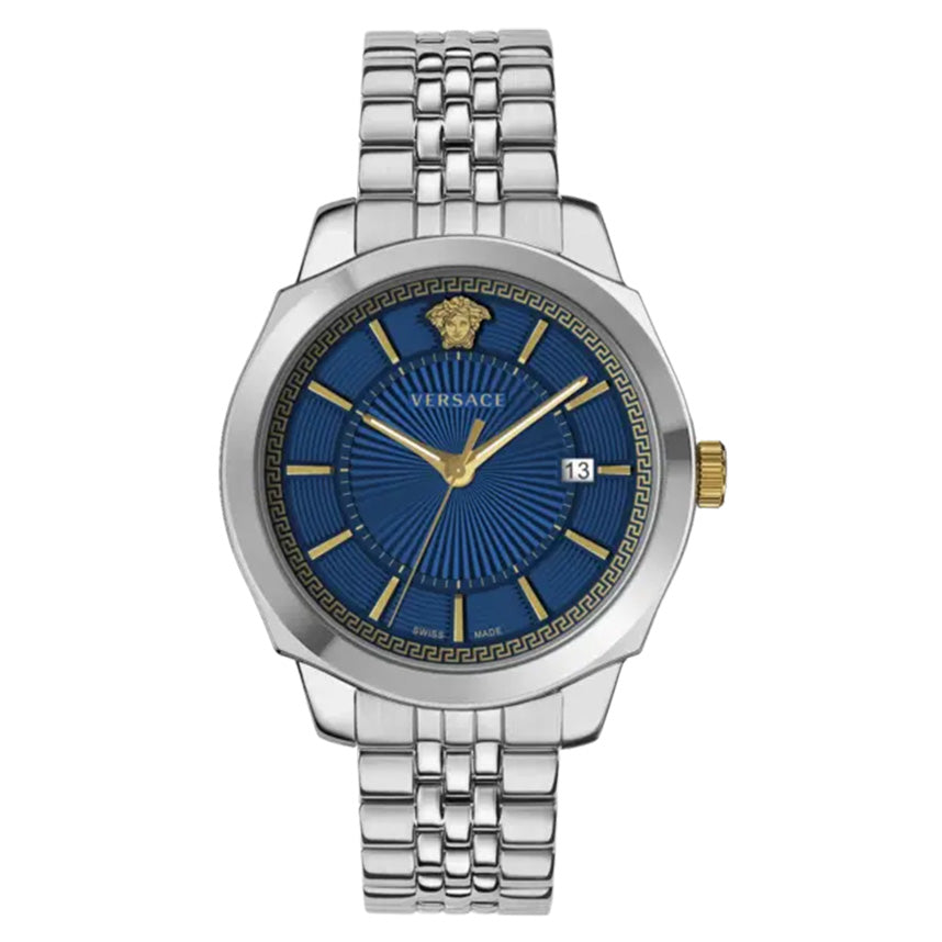 Versace Men's Watch Icon Classic Blue Bracelet
