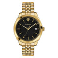 Versace Men's Watch Icon Classic Black Gold Bracelet