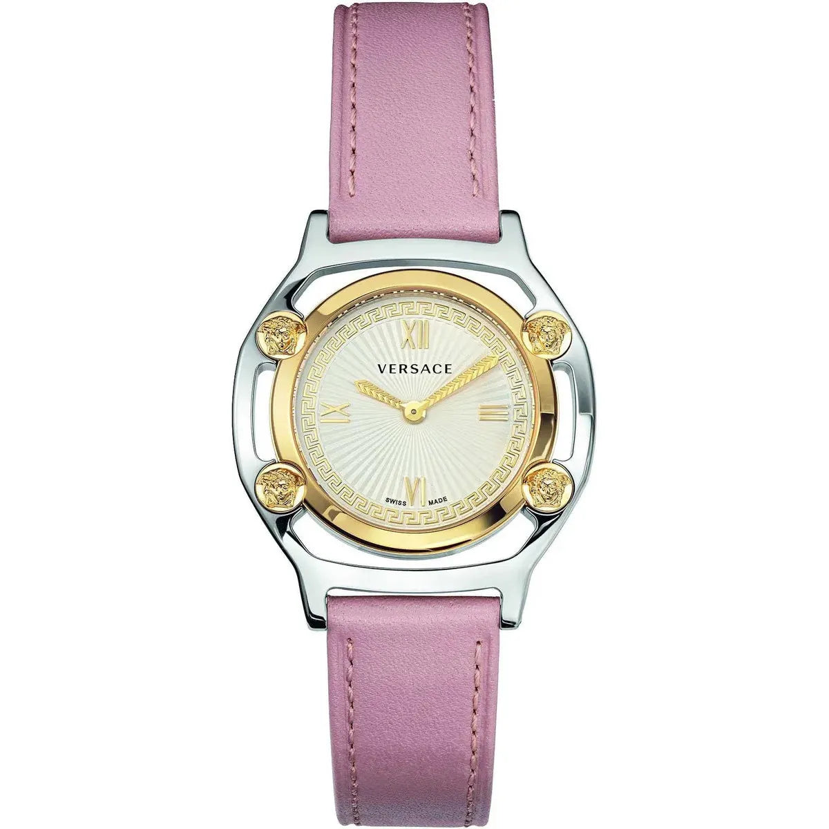 Versace Ladies Watch Medusa Frame Pink