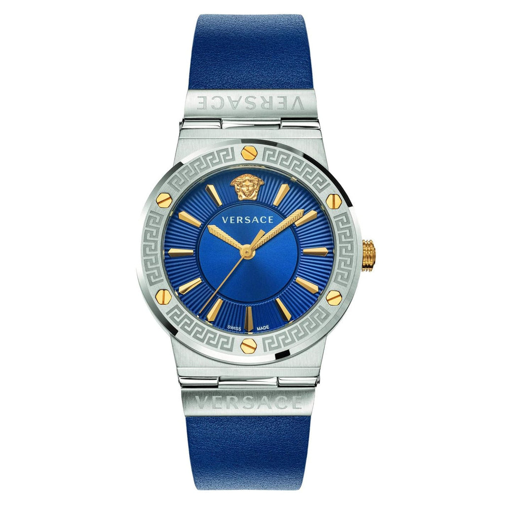 Versace Greca Logo Ladies' Blue Watch