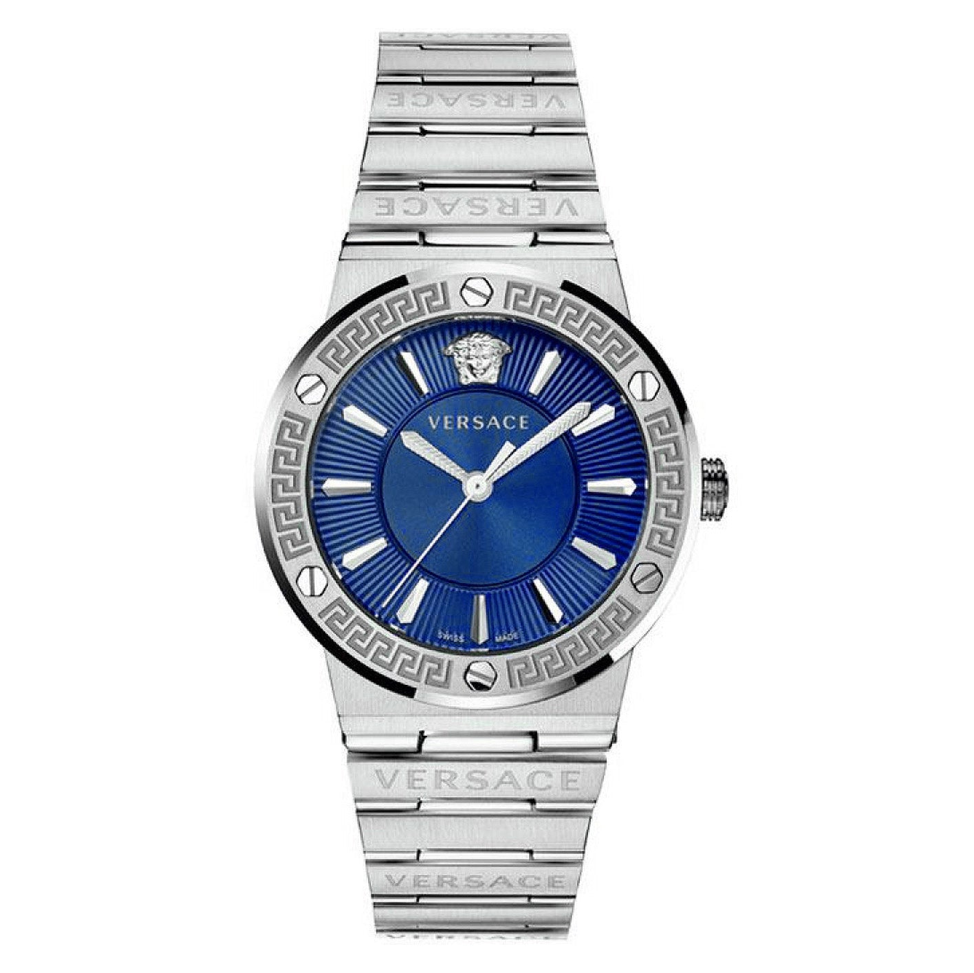 Versace Greca Logo Ladies' Blue Watch