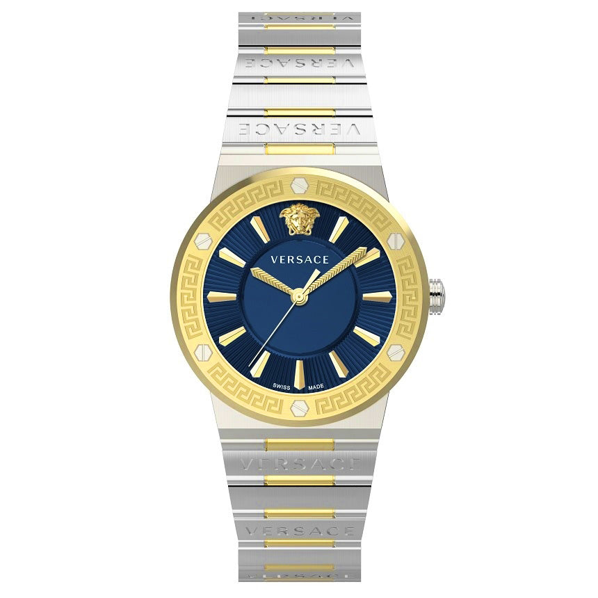 Versace Greca Logo Ladies' Blue Watch