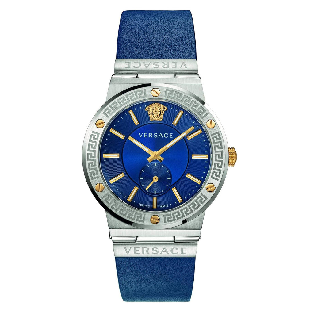Versace Greca Logo Men's Blue Watch