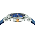 Versace Greca Logo Men's Blue Watch
