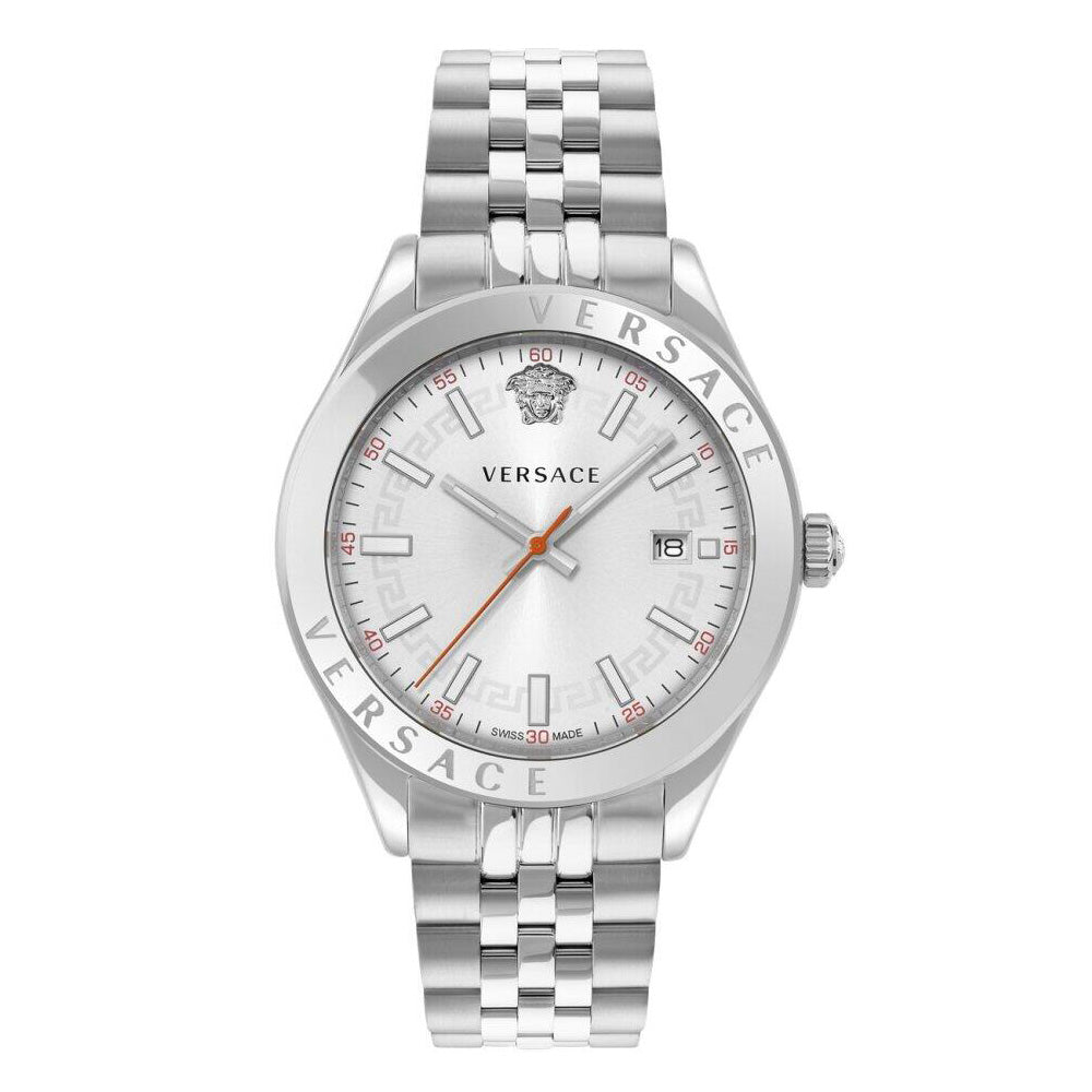 Versace Hellenyium 42mm Silver Dial Men’s Watch