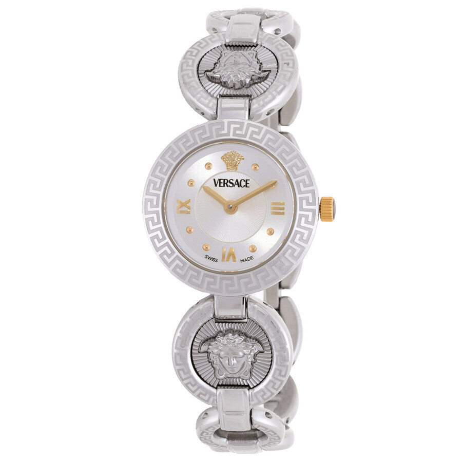 Versace Greca Jewel Ladies’ Silver Quartz Watch