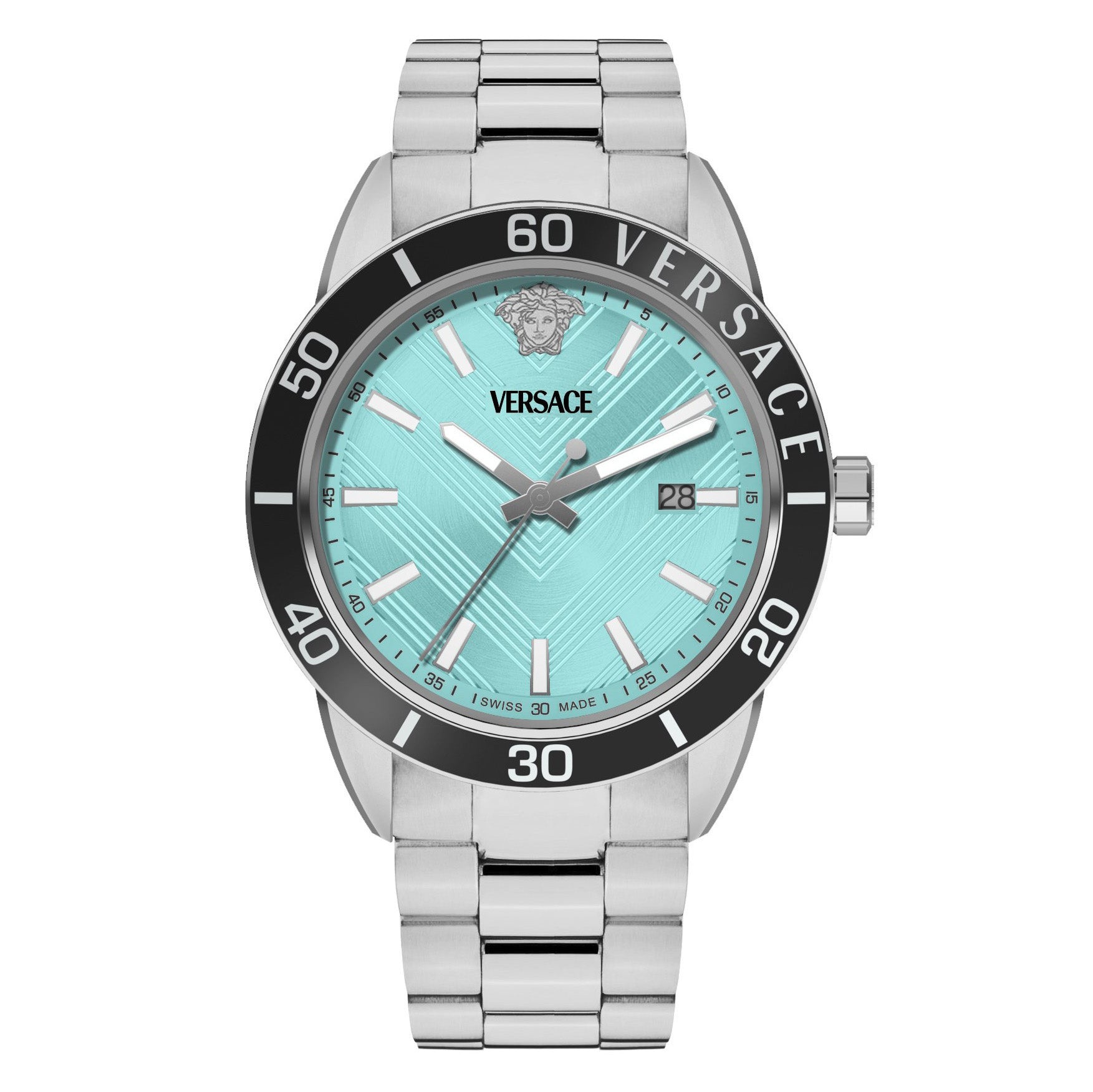 Versace Greca Urban Men’s Turquoise Quartz Watch