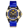 Versace Icon Active Chronograph Men's Blue Black Watch